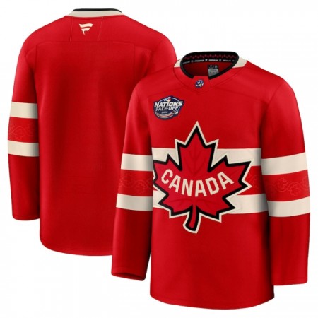 Kanada Trikot Custom 4 Nations Face Off 2025 Fanatics Premium Rot - Herren